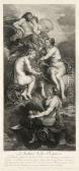 La Vie De Marie De Medicis Oil Painting by Peter Paul Rubens