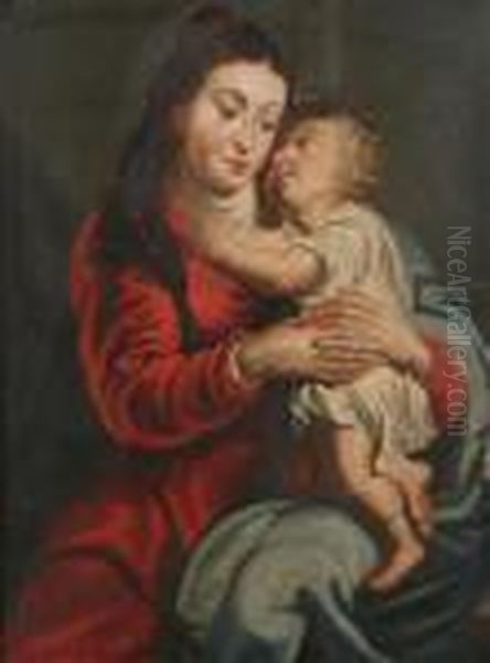 Madonna Oil Painting by Peter Paul Rubens