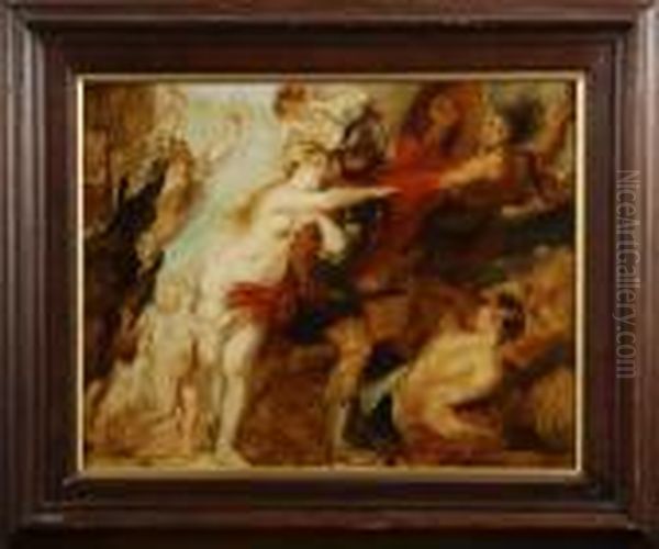 Efter Oil Painting by Peter Paul Rubens