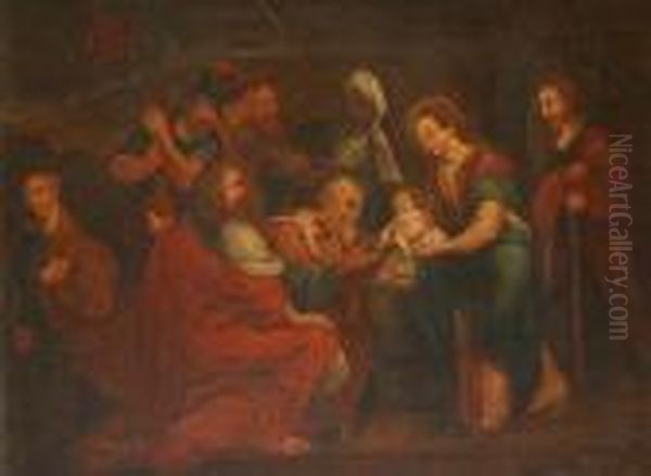 The Adoration Of The Kings. Canvas. Oil Painting by Peter Paul Rubens