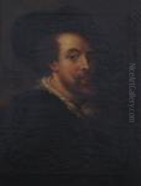 Self Portrait Oil Painting by Peter Paul Rubens