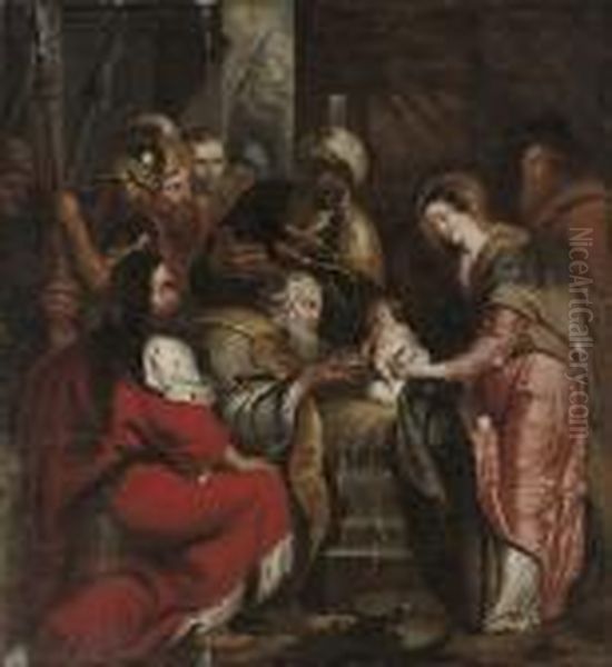 The Adoration Of The Magi Oil Painting by Peter Paul Rubens