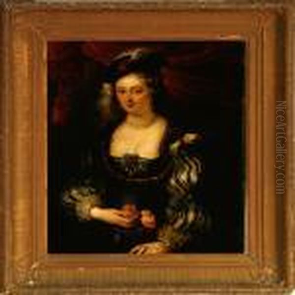 A Distinguished Lady Oil Painting by Peter Paul Rubens