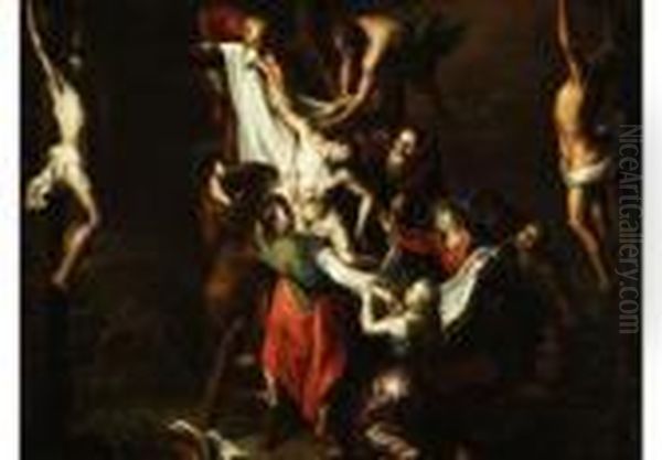 Die Kreuzabnahme Christi Oil Painting by Peter Paul Rubens