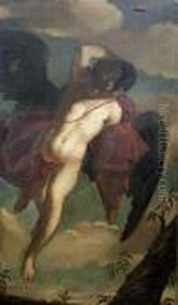 Die Entfuhrung Des Ganymed Oil Painting by Peter Paul Rubens