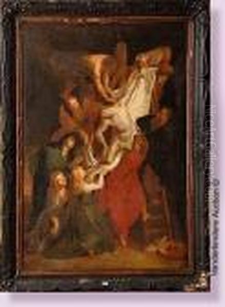 Scente De Croix Oil Painting by Peter Paul Rubens