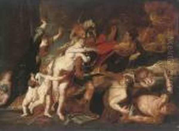 The Consequences Of War Oil Painting by Peter Paul Rubens