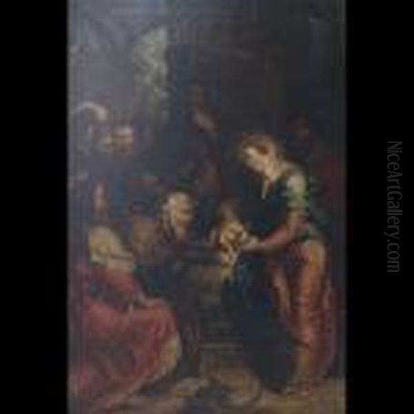 Adoration Of The Magi Oil Painting by Peter Paul Rubens