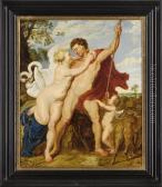 Abschied Von Venus Und Adonis. Oil Painting by Peter Paul Rubens