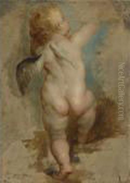 Cupid Oil Painting by Peter Paul Rubens