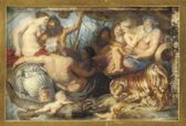 The Four Continents Oil Painting by Peter Paul Rubens