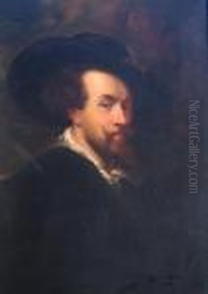 Self Portrait Oil Painting by Peter Paul Rubens