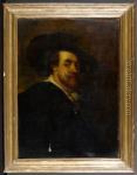 Selbstportrait. Oil Painting by Peter Paul Rubens