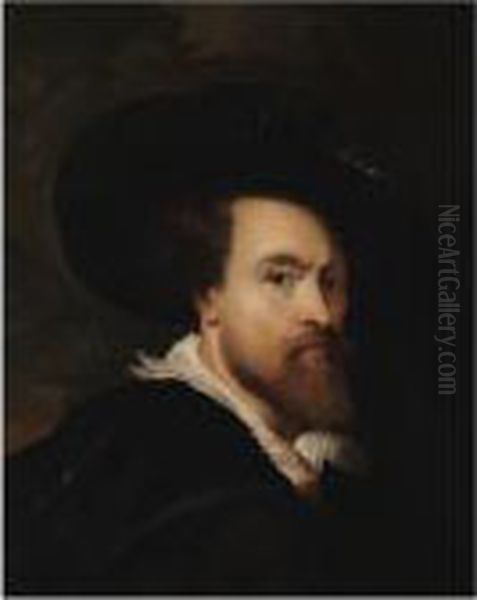 Autoritratto Oil Painting by Peter Paul Rubens