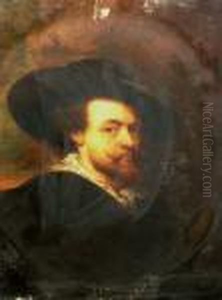 Self Portrait Oil Painting by Peter Paul Rubens