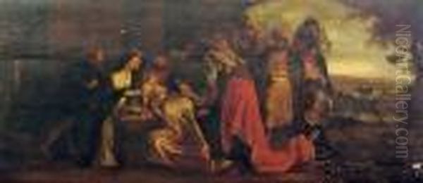 The Adoration Of The Magi Oil Painting by Peter Paul Rubens