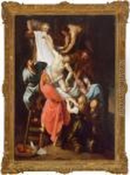 La Discesa Dalla Croce Oil Painting by Peter Paul Rubens