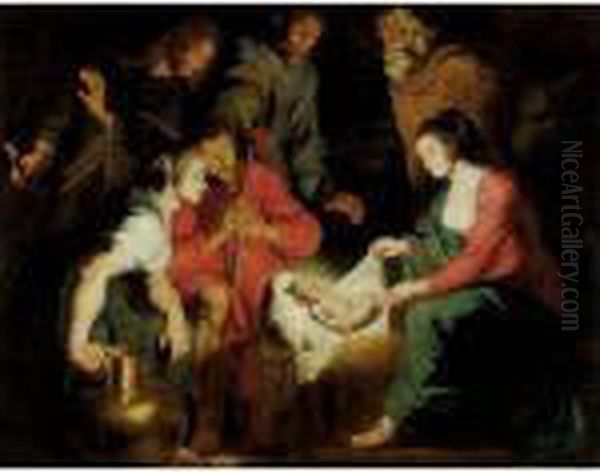 The Adoration Of The Shepherds Oil Painting by Peter Paul Rubens