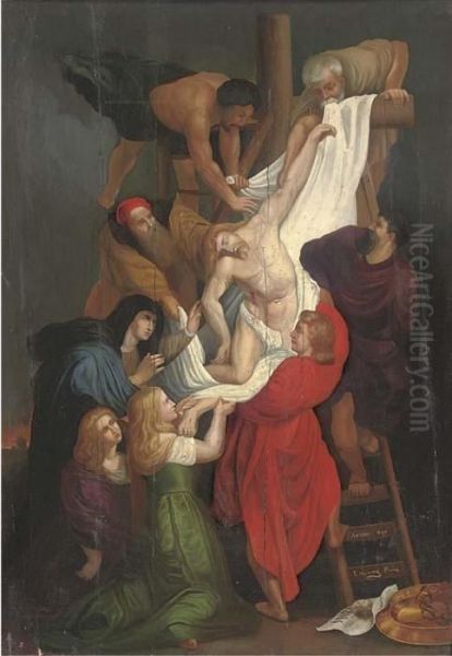 The Descent From The Cross Oil Painting by Peter Paul Rubens