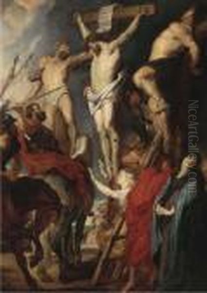 The Crucifixion Oil Painting by Peter Paul Rubens