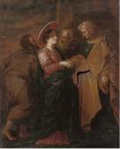 The Visitation Oil Painting by Peter Paul Rubens