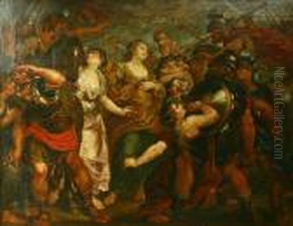 Massacre Of The Innocents Oil Painting by Peter Paul Rubens