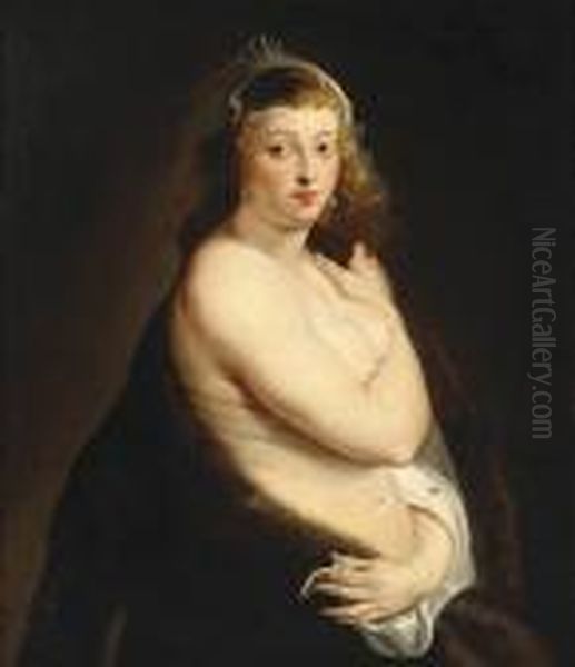 The Fur Cloak Oil Painting by Peter Paul Rubens