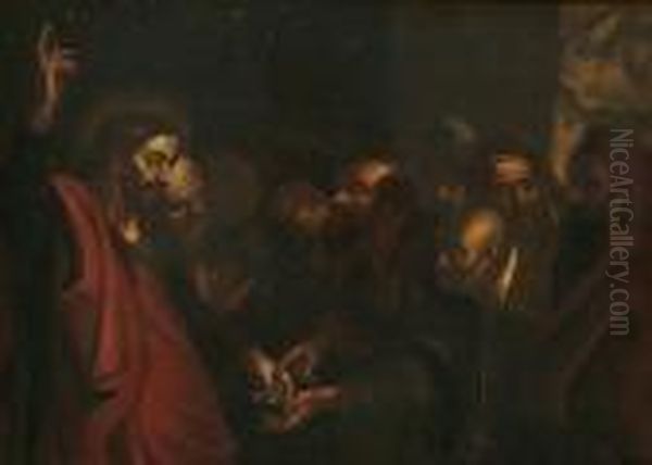 Christ And The Tribute Money Oil Painting by Peter Paul Rubens