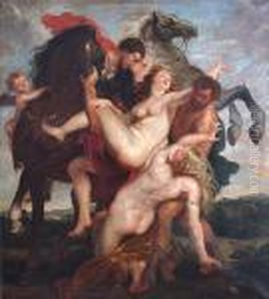 Kopia, Zapewne Niemcy,xix W Oil Painting by Peter Paul Rubens