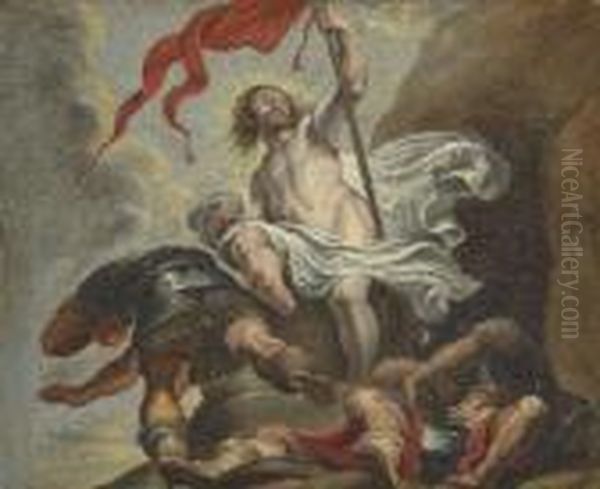 The Resurrection Oil Painting by Peter Paul Rubens