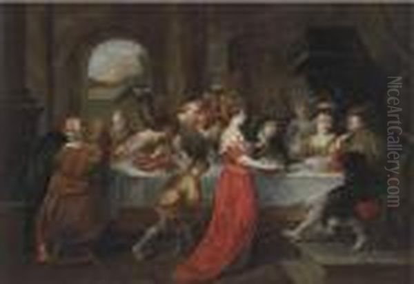 The Feast Of Herod Oil Painting by Peter Paul Rubens