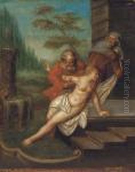 Susannah And The Elders Oil Painting by Peter Paul Rubens