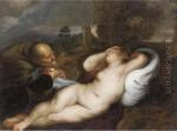 Unequal Love Oil Painting by Peter Paul Rubens