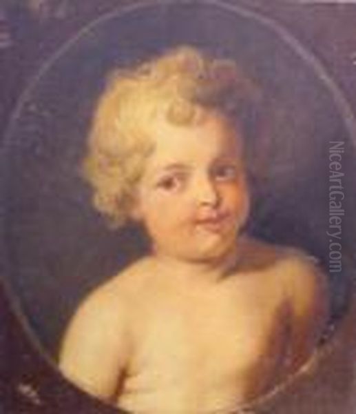 Bust Of A Child Oil Painting by Peter Paul Rubens