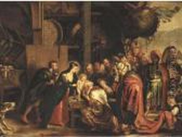 The Adoration Of The Magi Oil Painting by Peter Paul Rubens