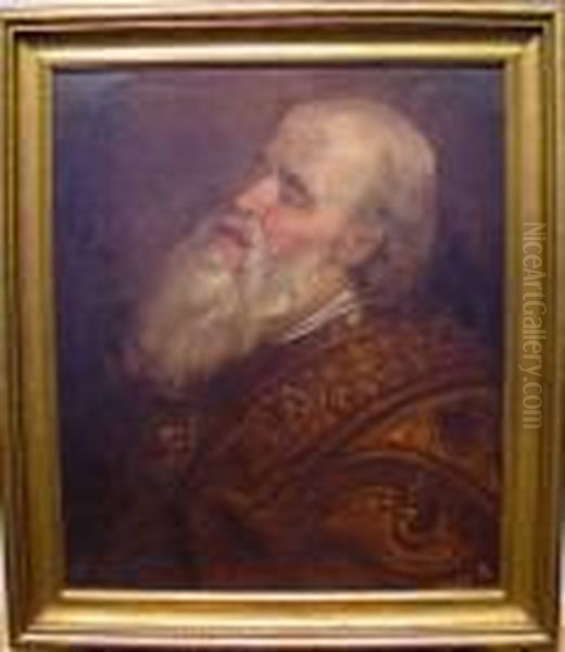 Bishop Saint Oil Painting by Peter Paul Rubens