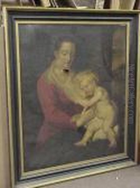 Madonna And Child Oil Painting by Peter Paul Rubens