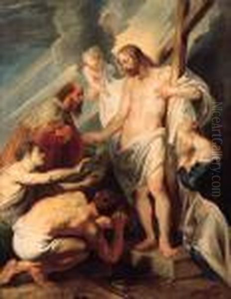 The Descent Into Limbo Oil Painting by Peter Paul Rubens