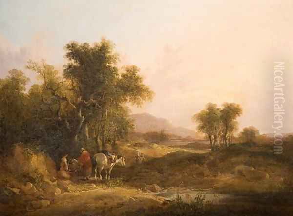 Landscape Oil Painting by William Joseph Shayer