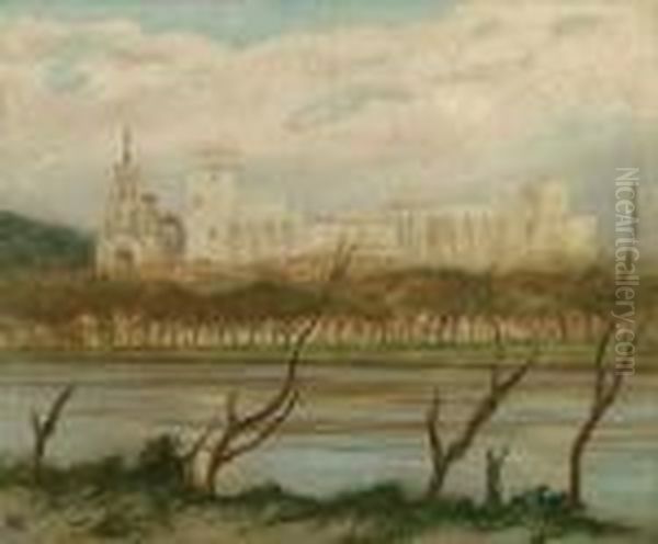 Avignon Oil Painting by Bonny Rupert