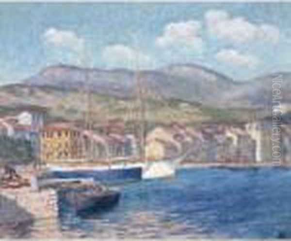 Le Mouillage Abrite, Port Vendres [sheltered Anchorage] by Bonny Rupert