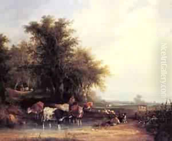 Near The New Forest Oil Painting by William Joseph Shayer