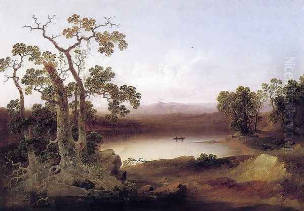 View of the Susquehanna Oil Painting by Joshua Shaw