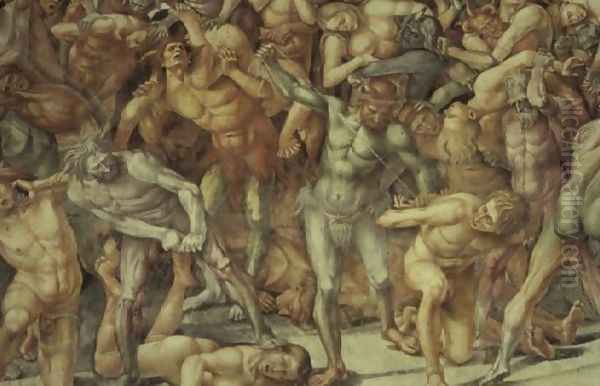 Hell, from the Last Judgement Oil Painting by Luca Signorelli