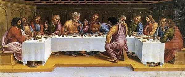 The Last Supper Oil Painting by Luca Signorelli