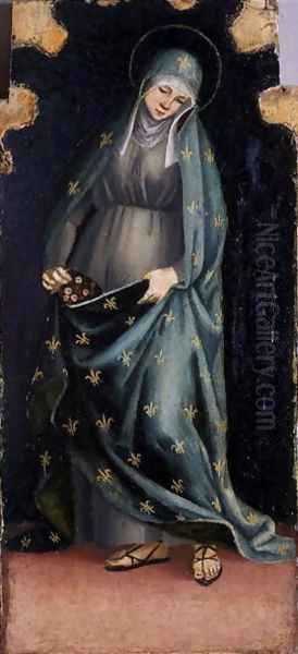 St. Casilda, c.1515-20 Oil Painting by Luca Signorelli