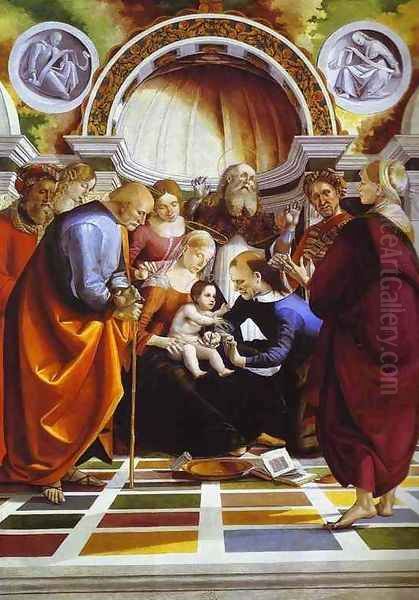 The Circumcision Oil Painting by Luca Signorelli