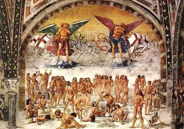 Resurrection of the Flesh Oil Painting by Luca Signorelli