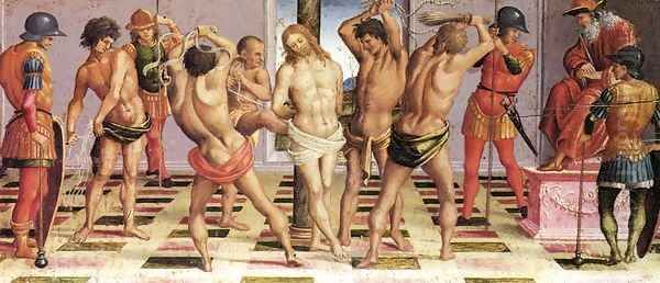 The Flagellation 2 Oil Painting by Luca Signorelli