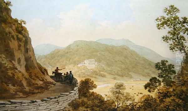 Tan y Bwlch, 1793 Oil Painting by John Warwick Smith